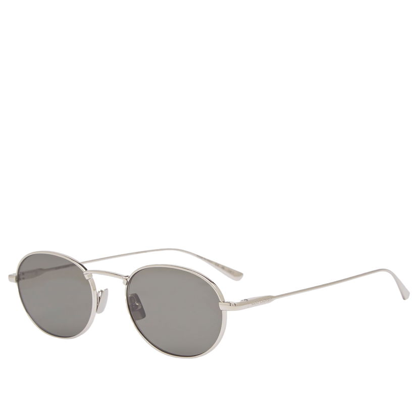 Solglasögon Saint Laurent Saint Laurent SL 799 Round Sunglasses Metallisk | SL-799-002