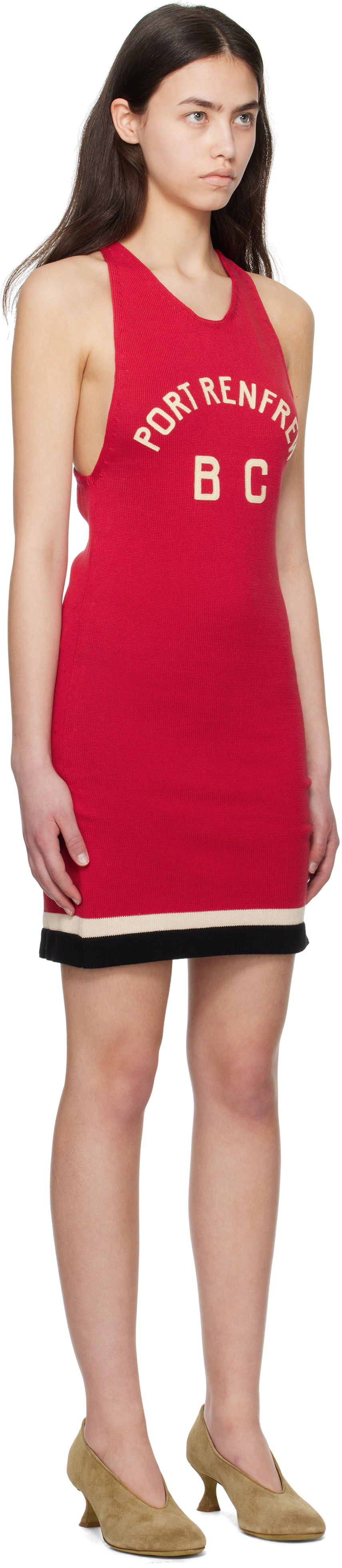 Klä Bode Bode Port Knit Minidress Röd | WRS25KT029, 1