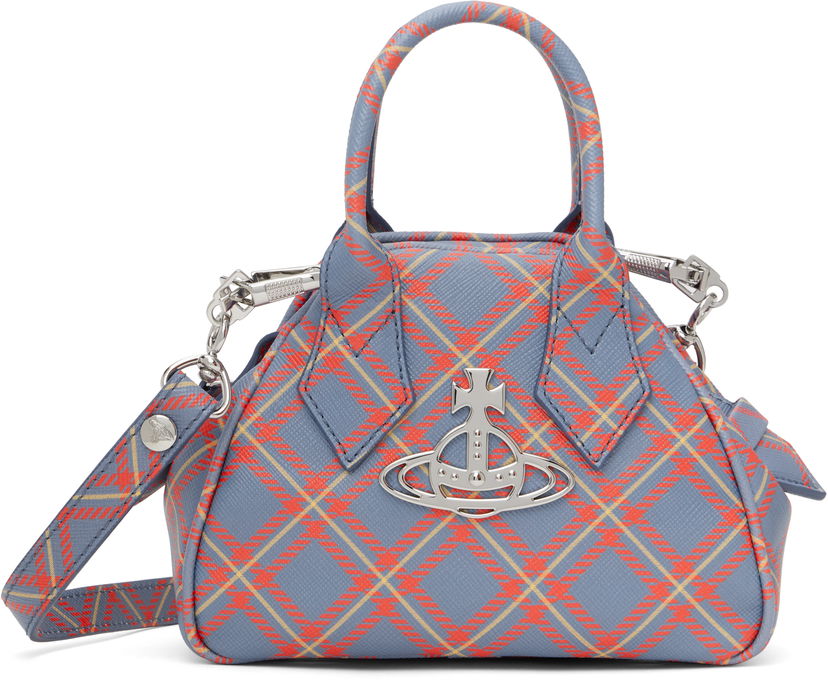 Handväska Vivienne Westwood Vivienne Westwood Mini Yasmine Crossbody Bag Blå | 5C010006W-S0022-