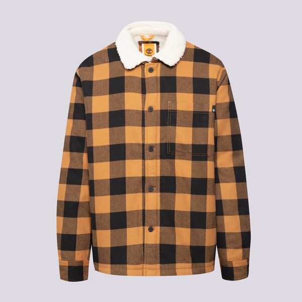 Jacka Timberland Buffalo Plaid Sherpa Lined Orange | TB0A6FWNP501, 0