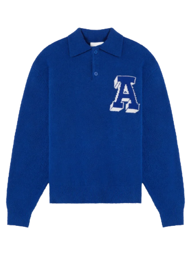 Sweater AXEL ARIGATO Team Polo Sweater Mörkblå | A0950002