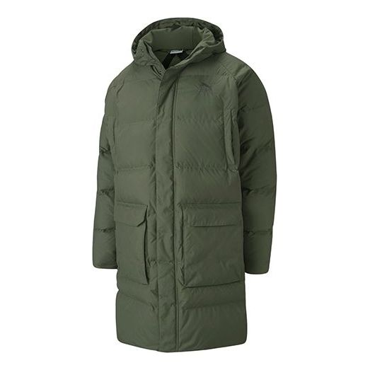 Pufferjacka Puma Classics Long Down Jacket Grön | 599309-64
