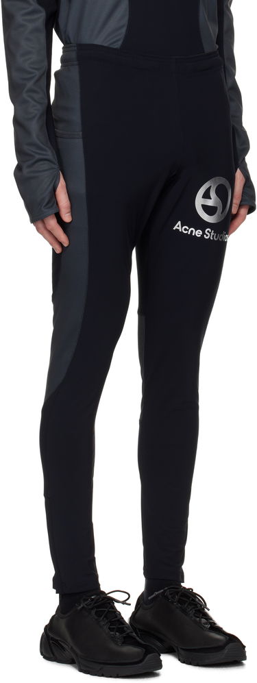 Damasker Acne Studios Logo Leggings Svart | BK0680-, 1