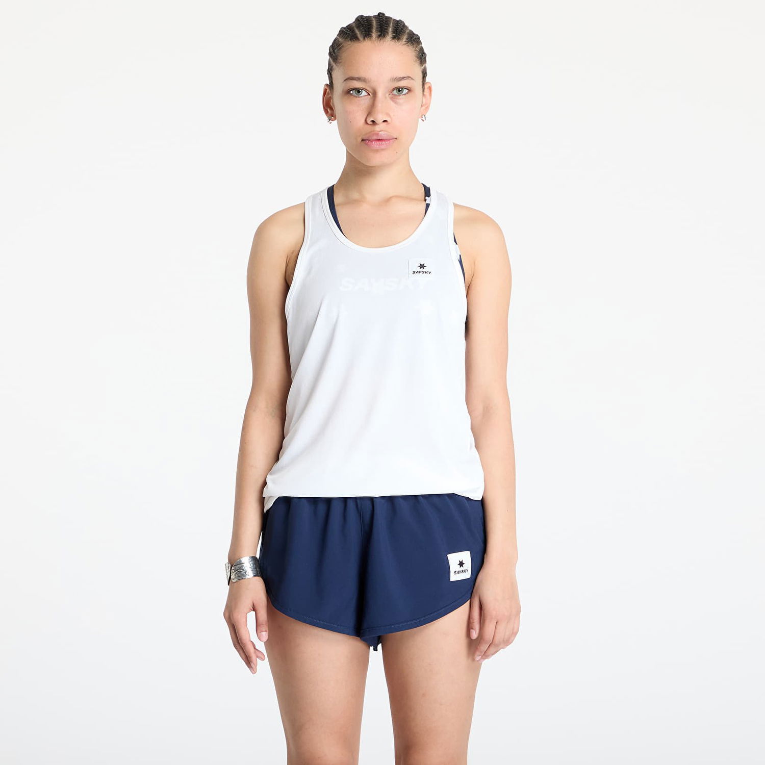 Linne Saysky SAYSKY Clean Combat Pro Singlet Top Vit | XWRSI30C101, 0