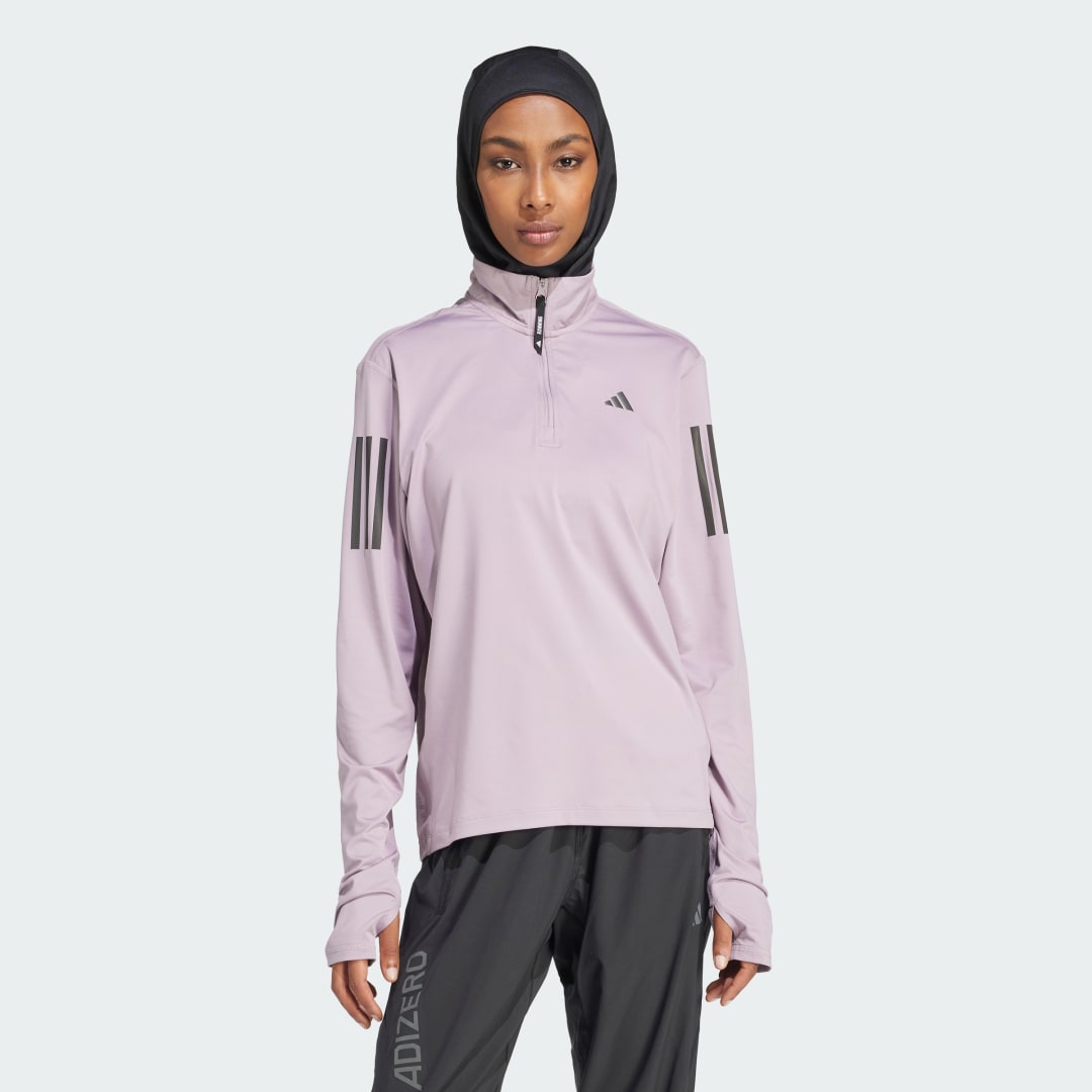 Jacka adidas Performance Own the Run Purpur | IN2968, 1