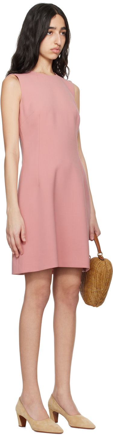 Klä Dolce & Gabbana Dolce&Gabbana Wool Crepe Fit & Flare Minidress Rosa | F6TMMT FU2L8, 1