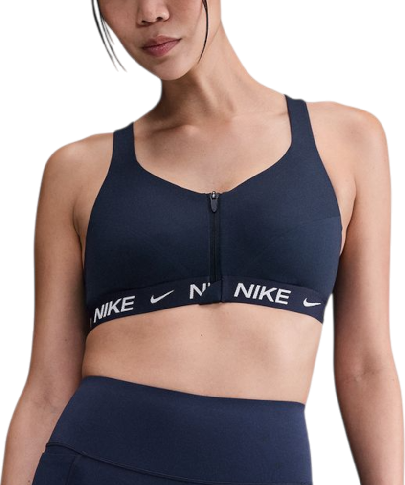 Behå Nike Indy High Support Front-Zip Sports Bra Mörkblå | hq2751-410