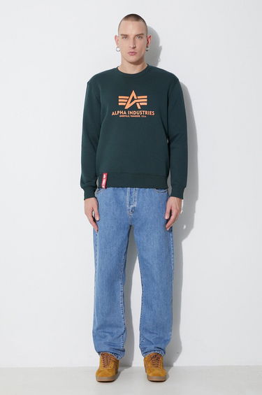 Sweater Alpha Industries Alpha Industries Basic Sweater Grön | 178302.353, 1