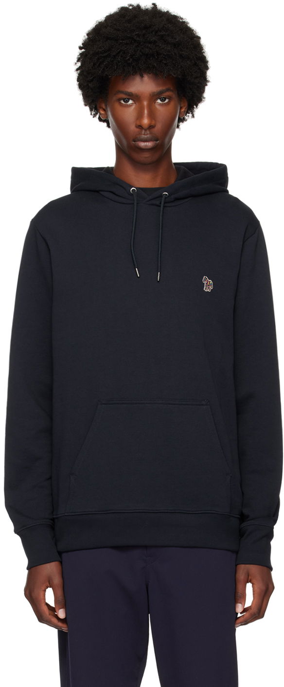 Sweatshirt Paul Smith PS Paul Smith Zebra Hoodie Svart | M2R-284S-KZEBRA-49