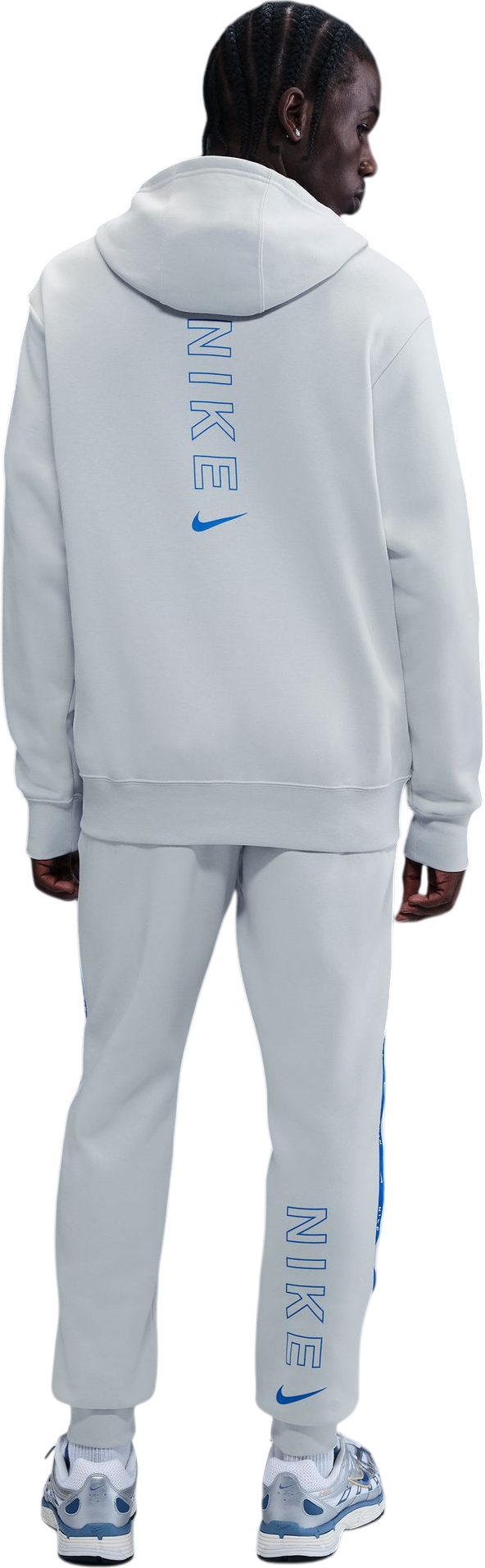 Sweatshirt Nike Nike Club Full-Zip Hoodie Vit | ih4285-025, 1