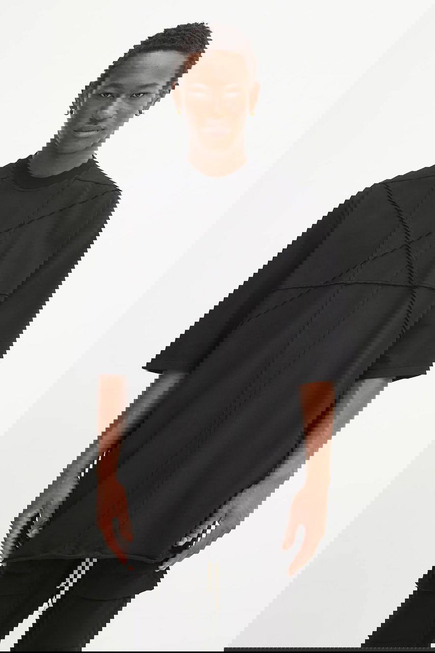 T-shirt Rick Owens Rick Owens DRKSHDW Jumbo SS T-Shirt Svart | DU02E7274.RIGET2, 0