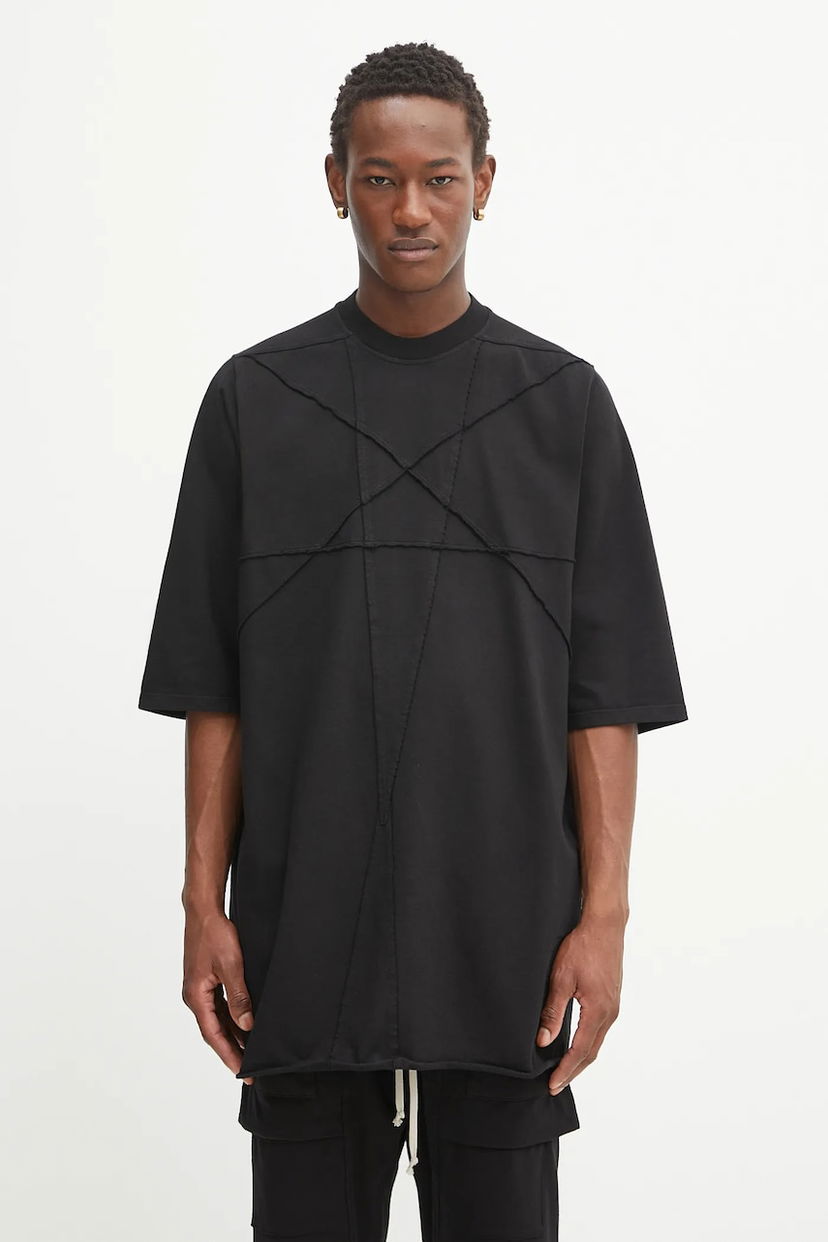 T-shirt Rick Owens Rick Owens DRKSHDW Jumbo SS T-Shirt Svart | DU02E7274.RIGET2