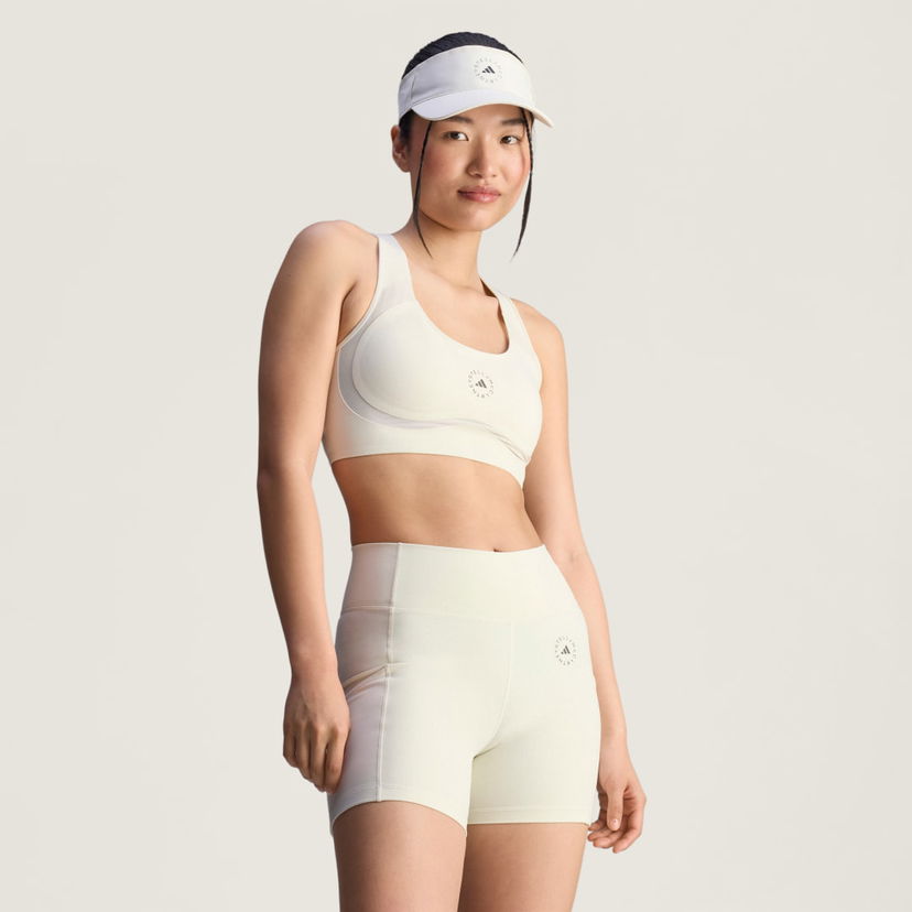 Behå adidas Performance adidas by Stella McCartney Power Impact Medium-Support Training Bra Beige | JW4540