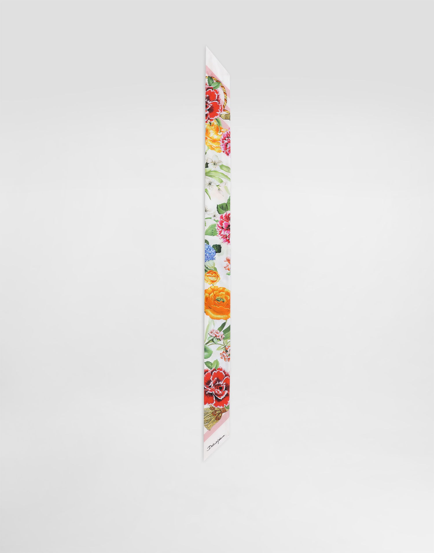 Halsduk Dolce & Gabbana Dolce & Gabbana Floral-Print Twill Headscarf Flerfärgad | FS215AGDCV8HD5KU, 0