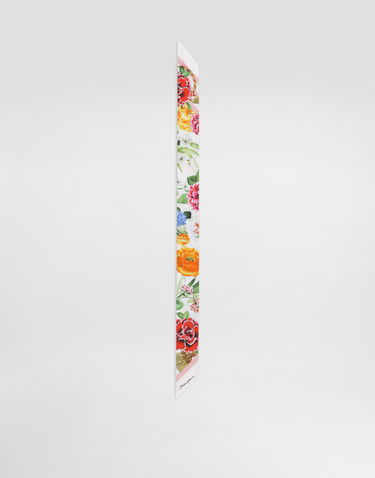 Halsduk Dolce & Gabbana Dolce & Gabbana Floral-Print Twill Headscarf Flerfärgad | FS215AGDCV8HD5KU, 0