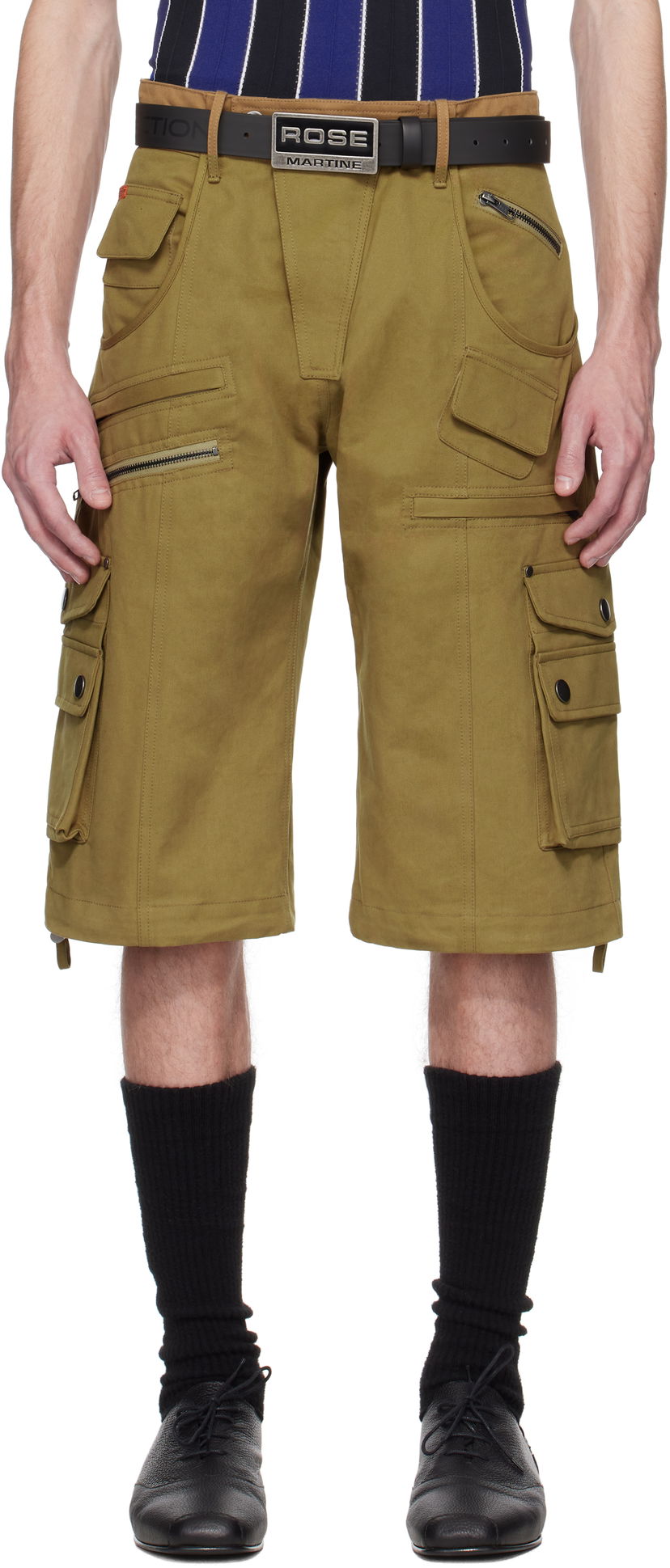 Shorts Martine Rose Martine Rose Utility Shorts Grön | 540WP02411