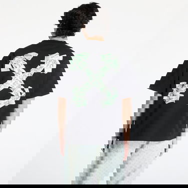 T-shirt Off-White Off-White Cash Arrow Skate S/S Tee Svart | OMAA120S25JER00E1058, 3