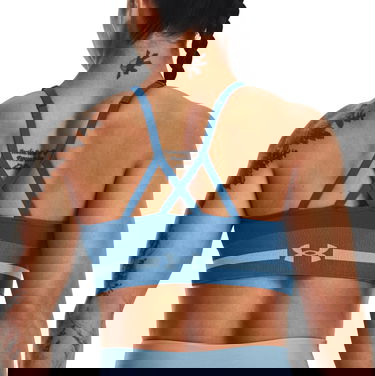 Behå Under Armour Seamless Low Long Bra Mörkblå | 1357719-426, 1