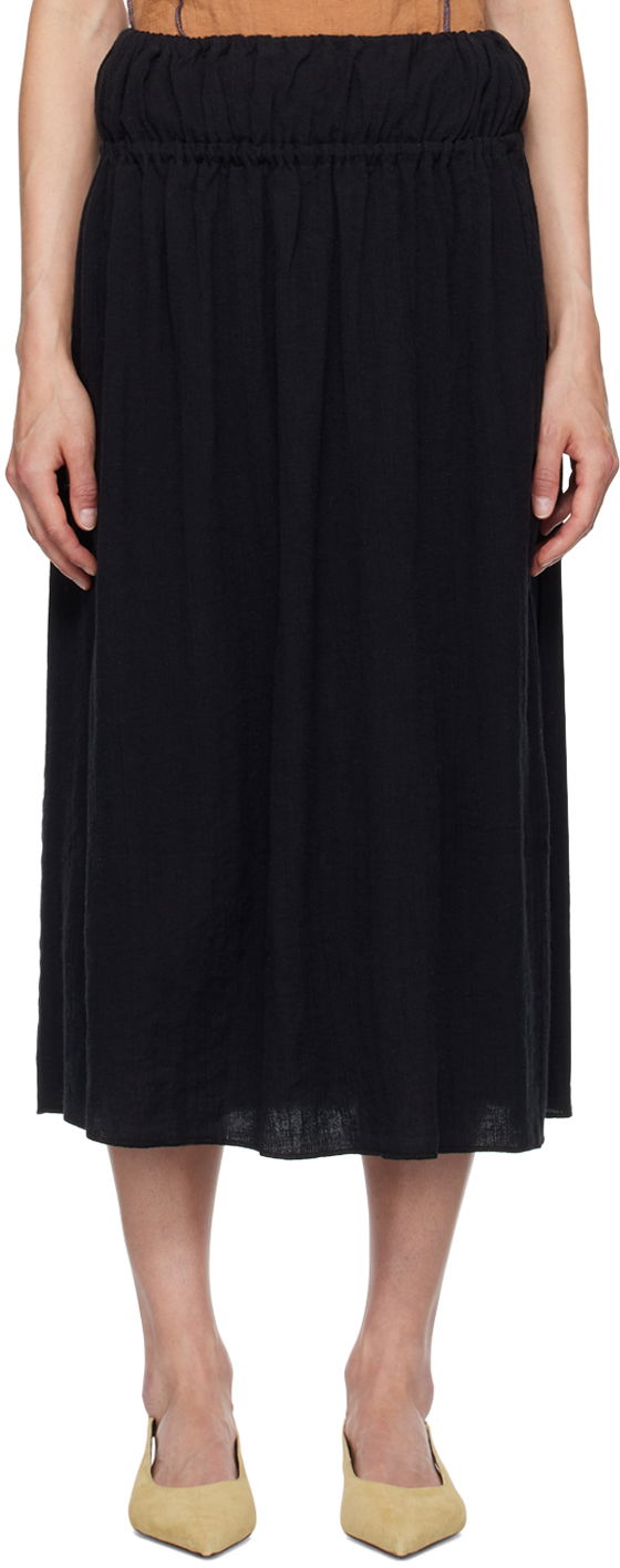 Kjol Baserange Midi Skirt Svart | SKDI-CL-AU24