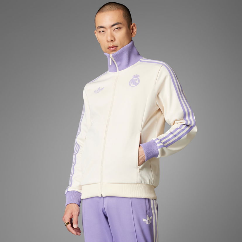 Träningsoverall adidas Performance Track Jacket Purpur | IY0058