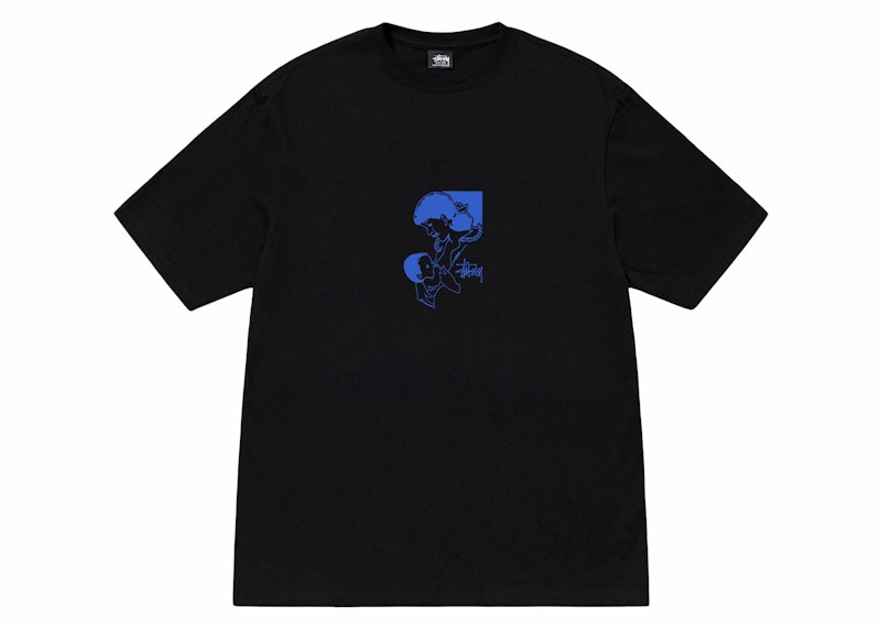 T-shirt Stüssy Stussy Graphic Print T-Shirt Svart | 1905064