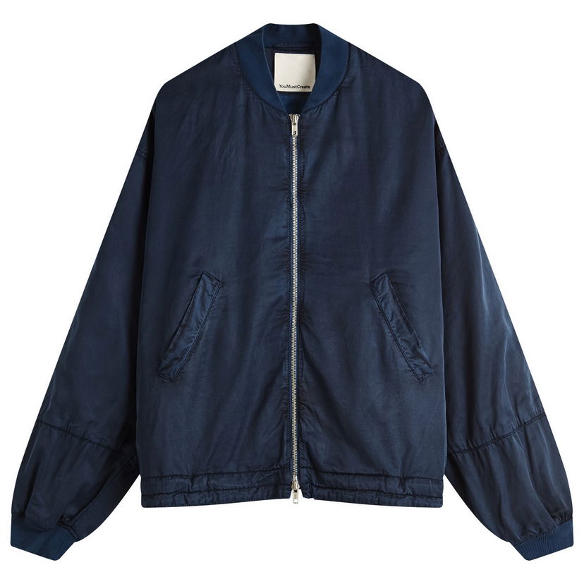 Bomberjacka YMC Basement Bomber Jacket, Size Medium Mörkblå | Q5YMA-40