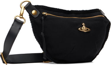 Midjeväska Vivienne Westwood Vivienne Westwood City Canvas Pouch Svart | 43070034U-W00IW-ET, 1