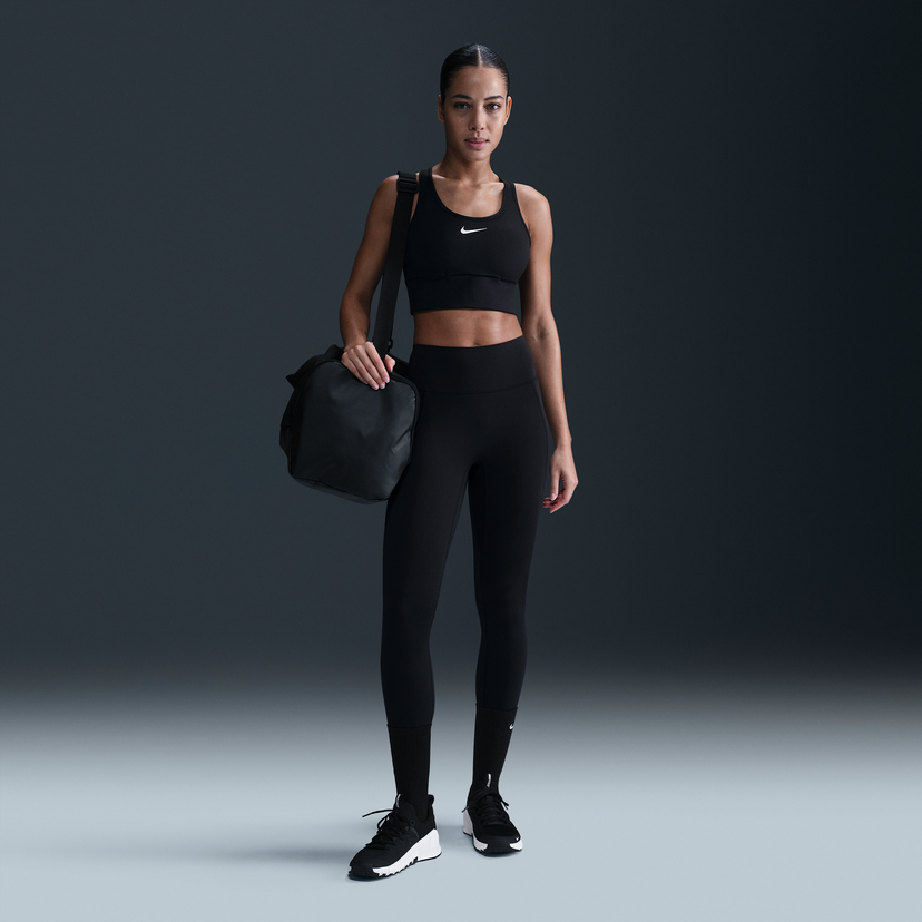 Linne Nike Nike Universa 7/8 Mid-Rise Pocket Leggings Svart | HQ6813-010