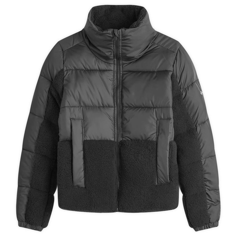 Pufferjacka Columbia Leadbetter Sherpa Jacket Svart | 2085602-BLK