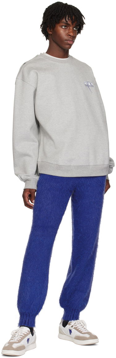 Träningsbyxor ADER ERROR Distressed Sweatpants Blå | BMADFWBT0401BL, 3