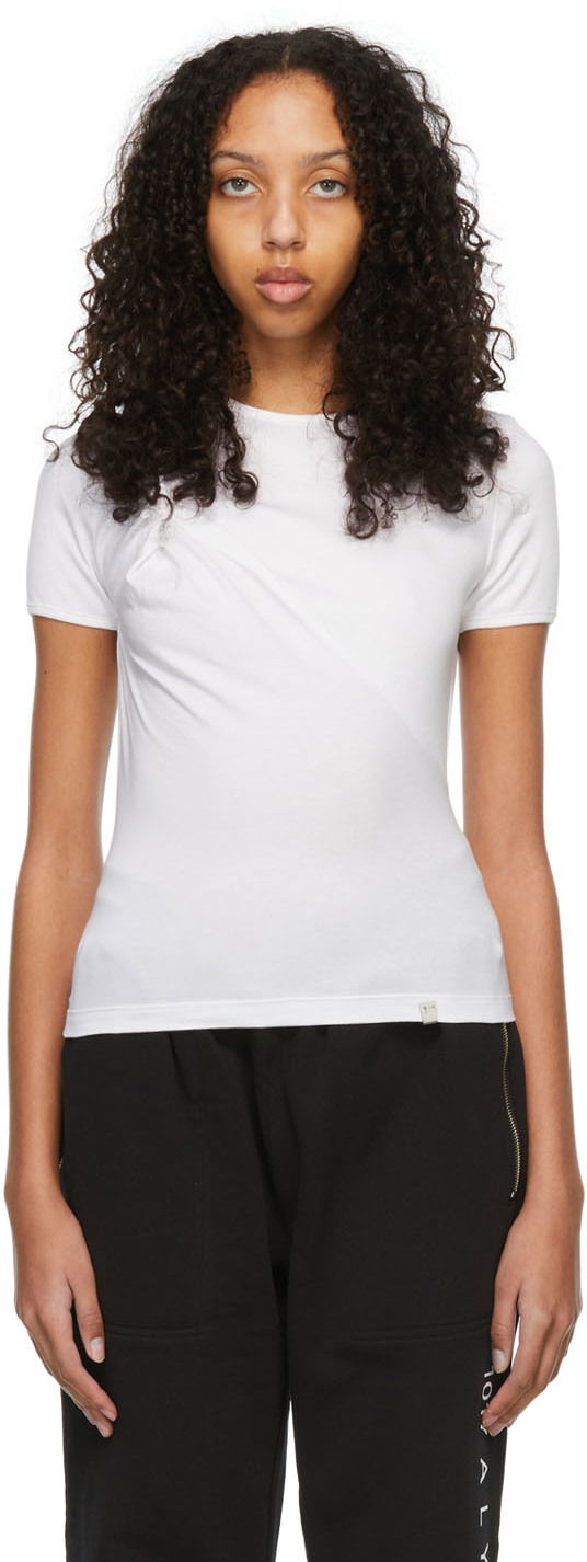 T-shirt 1017 ALYX 9SM Cotton T-Shirt Vit | AAWTS0255FA01.S22