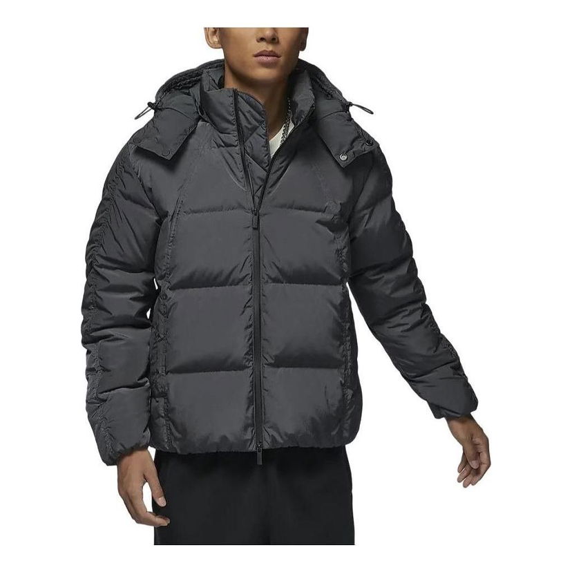 Pufferjacka Jordan Therma-FIT Men's Hooded Puffer Jacket Svart | FV7220-060