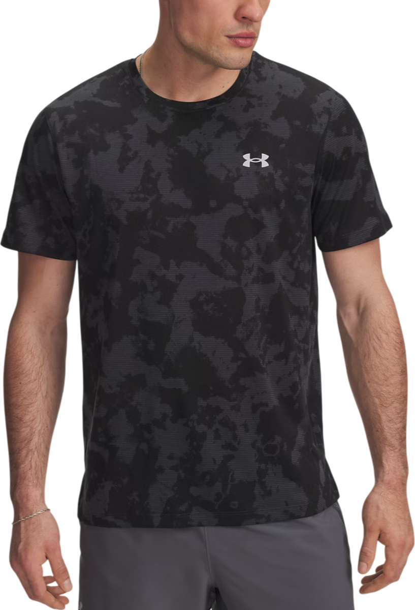 T-shirt Under Armour Under Armour UA Launch Printed Short Sleeve T-Shirt Svart | 6006110-016, 0