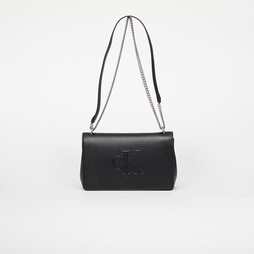 Axelväska CALVIN KLEIN Calvin Klein Jeans Sculpted Flap Bag Svart | LV04K3035G UB1