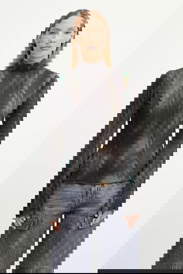 Sweater Andersson Bell Andersson Bell Layered Knit Top Svart | atb1352w, 3