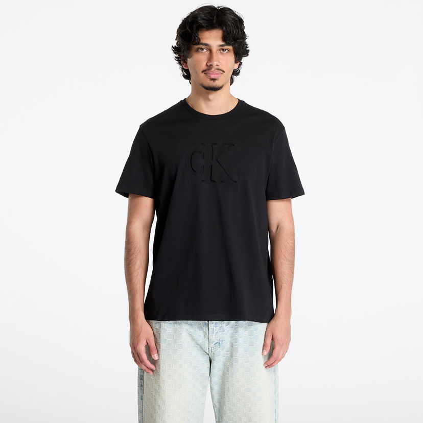 T-shirt CALVIN KLEIN Calvin Klein Jeans 20S Short Sleeve Tee Svart | LV04RC824G UB1