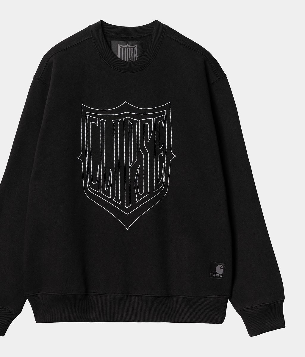 Sweatshirt Carhartt WIP Clipse x Carhartt WIP Sweatshirt Svart | I035098_4, 0