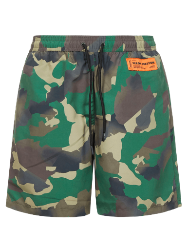 Badkläder HERON PRESTON Nylon Swimshorts Grön | HMFA005F22FAB0015900