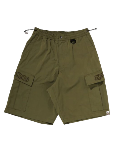 Shorts BAPE Wide Cargo Shorts Grön | 1J30-153-007