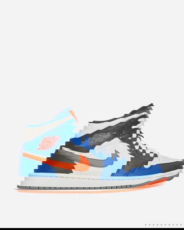 Sneakers och skor Jordan Air Jordan 1 Mid "Knicks" Blå | FD1029-400, 4