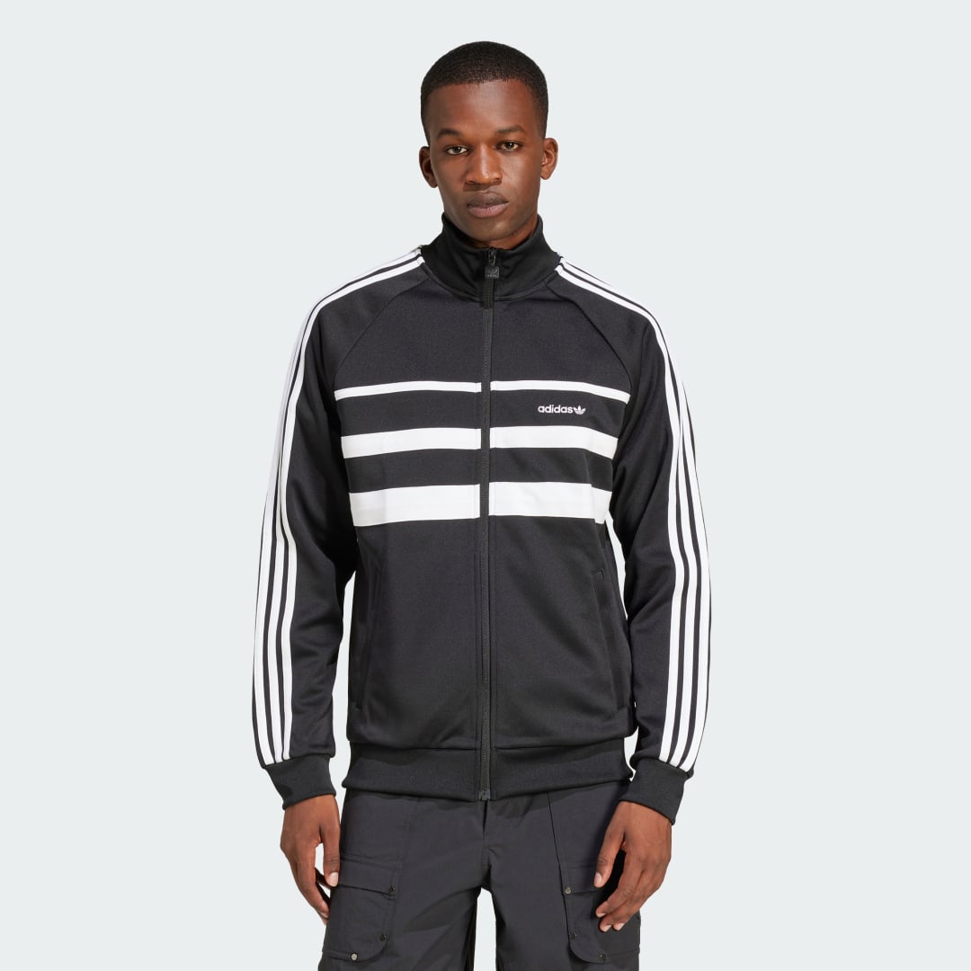 Sweatshirt adidas Performance Track Jacket Svart | JP1046, 0