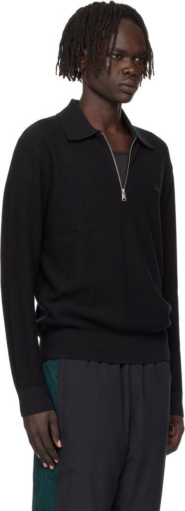 Polotröja Lacoste Lacoste Half-Zip Polo Svart | AH5187_031, 1