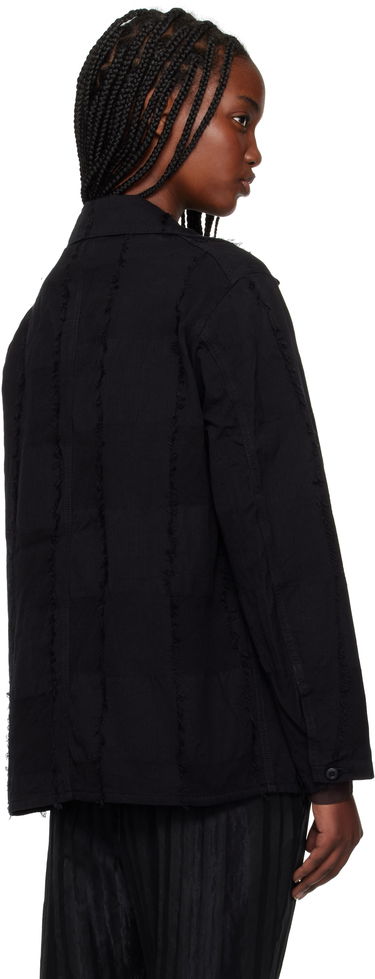 Jacka Needles Needles Coverall Ripstop Cut Jacquard Jacket Svart | QV188, 2