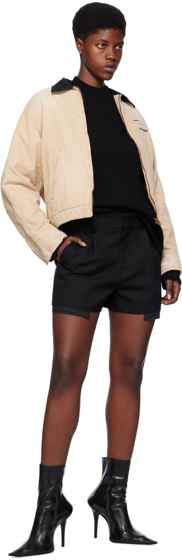 Shorts We11done We11done Layered Shorts Svart | WD-PT0-24-201-M-BK, 3