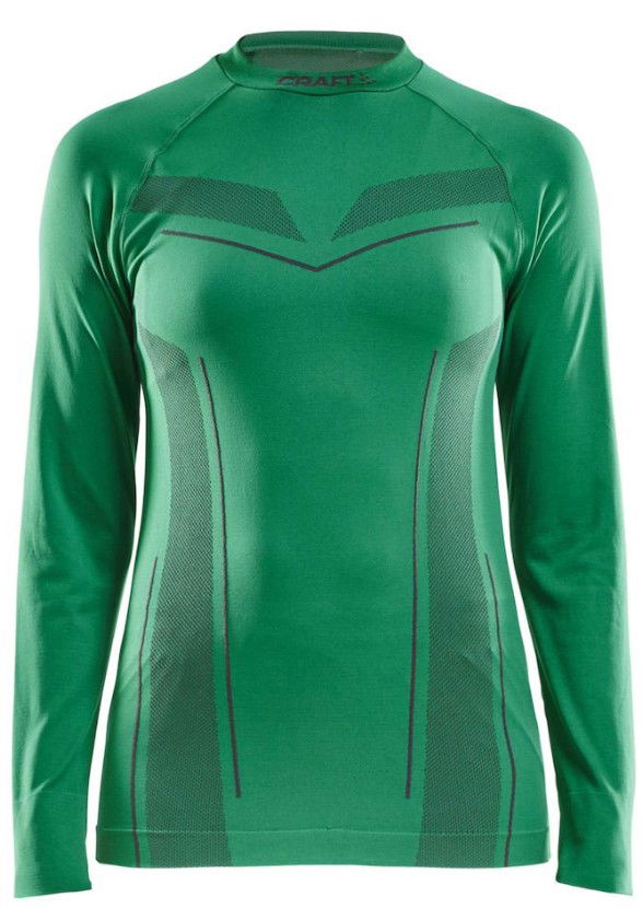 T-shirt Craft Seamless Long Sleeve Jersey Grön | 1906730-651000