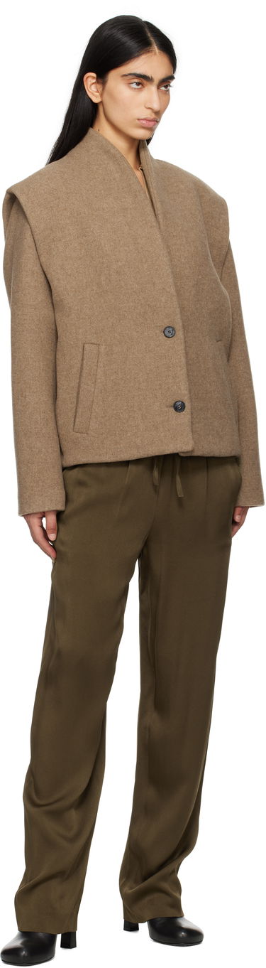 Jacka ISABEL MARANT Isabel Marant Drogo Wool Jacket Brun | VE0040FC-B1D03I, 3