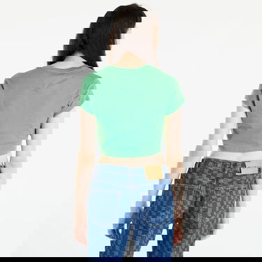 Crop top Tommy Hilfiger TOMMY JEANS Essential Logo Cropped T-Shirt Grön | DW0DW15444 LY3, 1