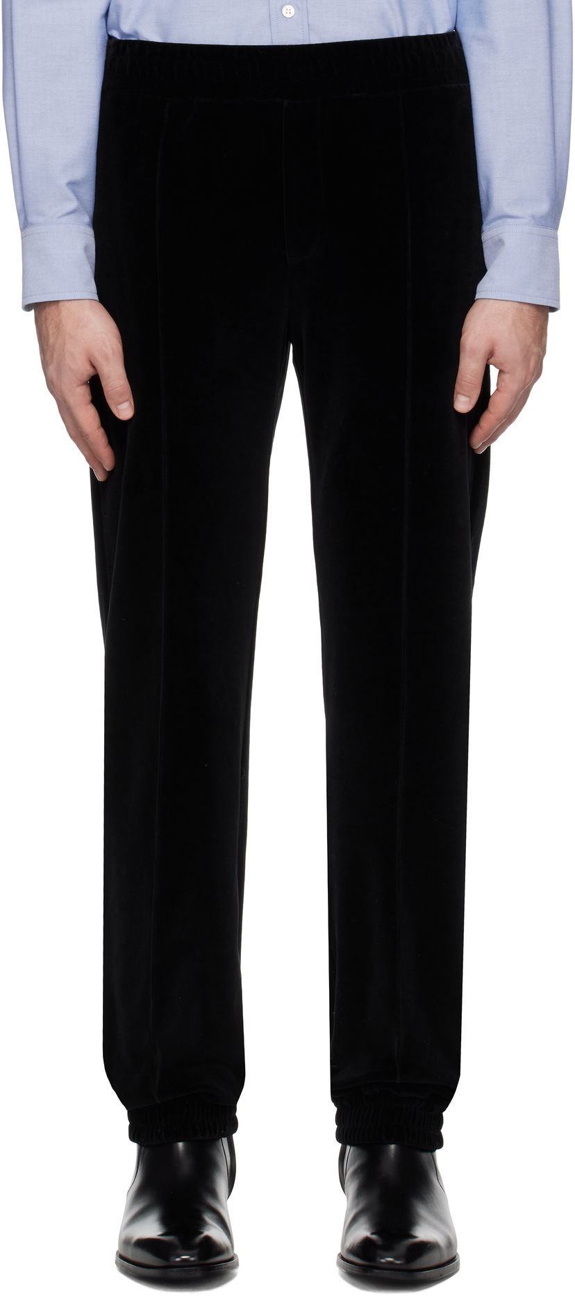 Byxor Valentino 'Chez ' Patch Sweatpants Svart | 6V3MD05AARD
