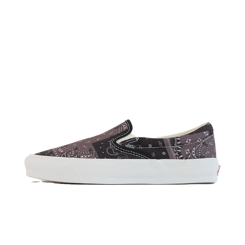 Sneakers och skor Vans Slip-On Kith 10th Anniversary Moonless Night Bandana Svart | VN0A45JK6CH