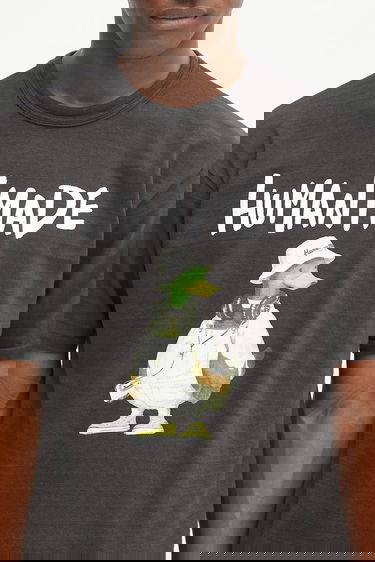 T-shirt Human Made Human Made Knitted Graphic T-Shirt Svart | HM29TE014, 3